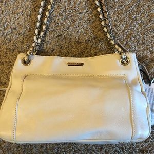 NEW Rebecca Minkoff White Shoulder purse